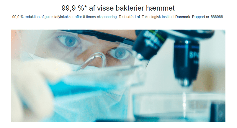 nanoe x modvirker bakterier